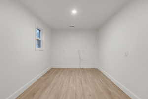 Office space near the kitchen