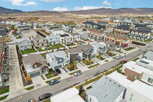 Bird's eye view of mountains