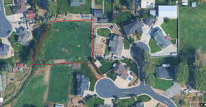 Map / location with property boundaries highlighted