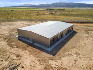 View of rural area with a mountainous background