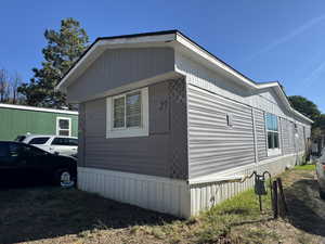 View of side of home