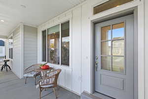 Entrance to property