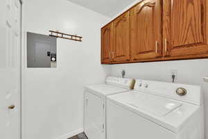 Laundry and Pantry Area next to the kitchen