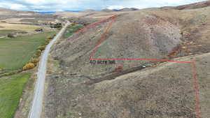 Map / location featuring property parcel outlined