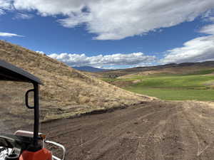 View of mountain backdrop