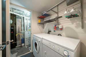 156 Sandridge / lower level laundry and access to furnace area