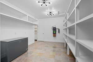 View of storage room