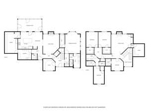 View of floor plan / room layout