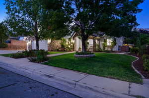 View of obstructed view of property