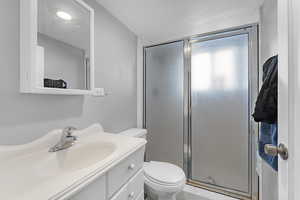Basement 3/4 bathroom