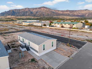 Drone / aerial view of mountains