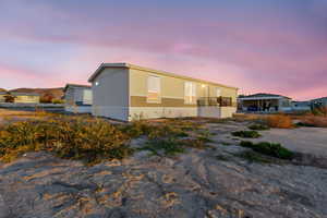 View of manufactured / mobile home