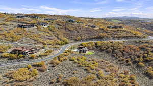 Drone / aerial view of mountains