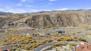 View of mountain background