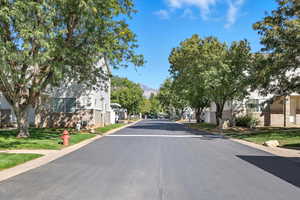 View of asphalt road