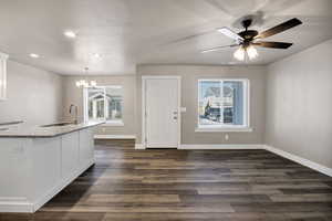 Open concept entryway