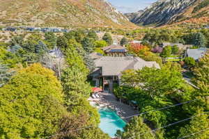 View of subject property featuring property parcel outlined