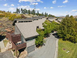 Aerial view of property and surrounding area