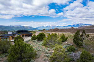 View of mountain backdrop