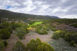 View of mountain background
