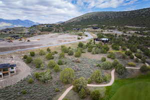 View of mountain background