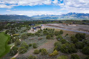 Bird's eye view of mountains