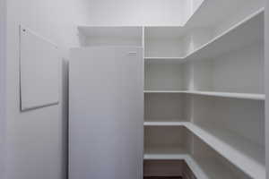 View of storage area