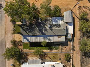 Aerial view of property and surrounding area