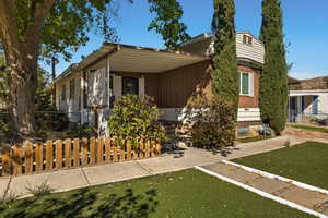 View of front of house