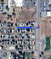 Map of property location with property boundaries highlighted