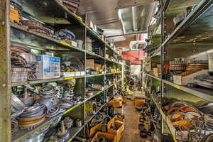 View of storage room