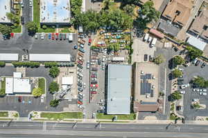 Aerial overview of property's location
