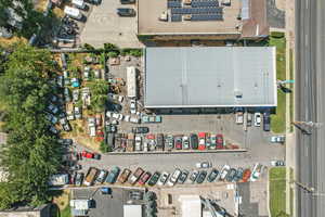 Aerial view of property's location