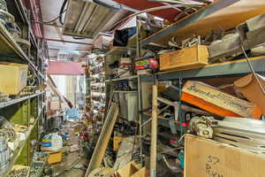 View of storage room