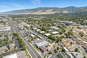 Aerial view of mountains