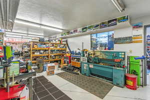 View of storage area