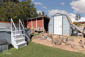 View of shed