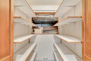 View of storage area