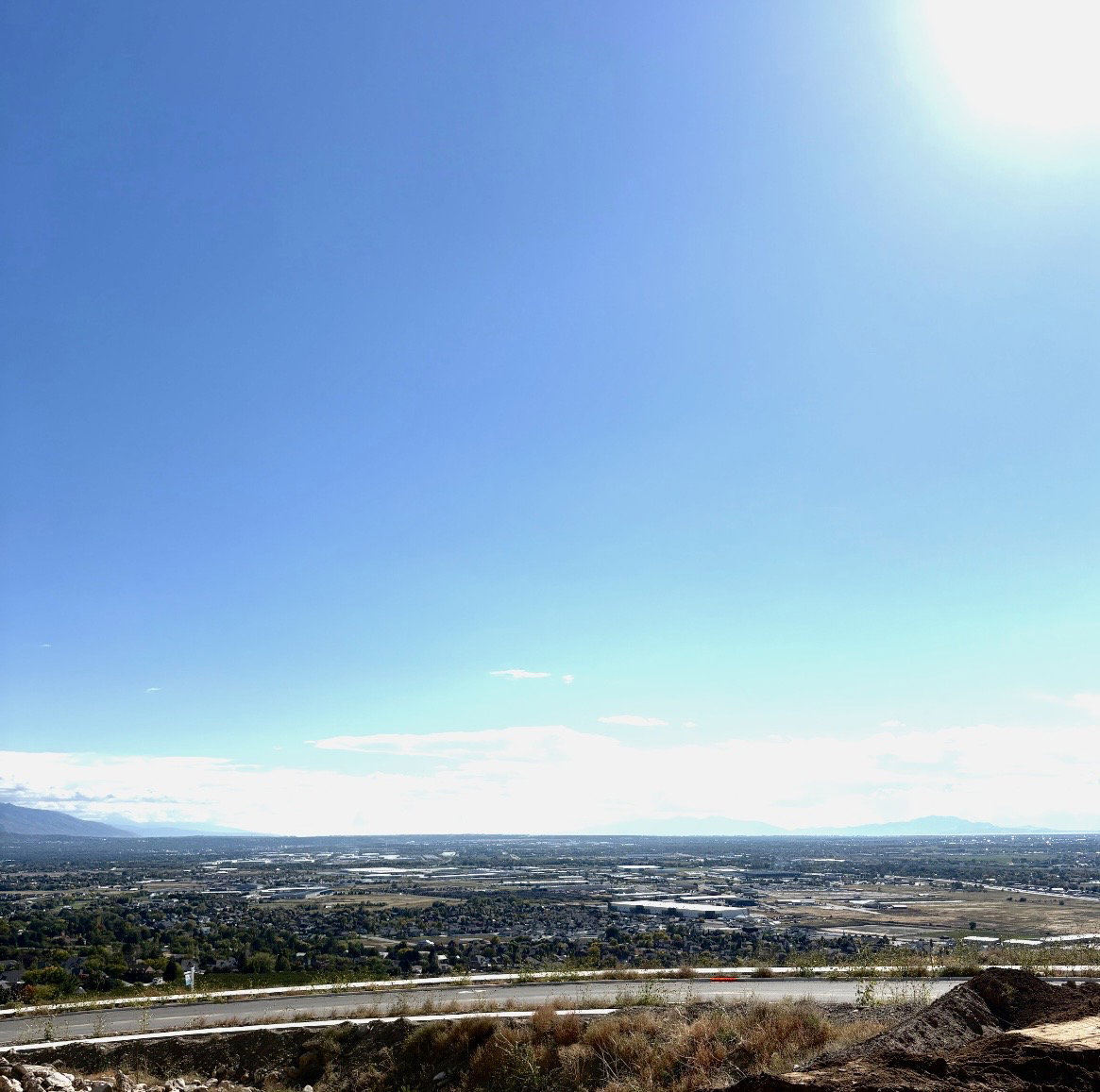 Water view featuring a mountain backdrop
