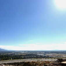Water view featuring a mountain backdrop