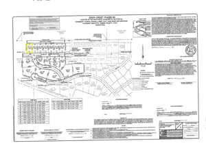 Map showing property parcels