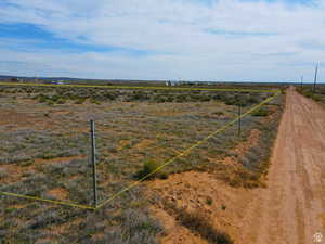 Gate with a rural view