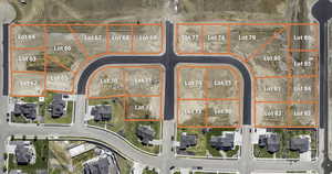 Map / location featuring property boundaries highlighted