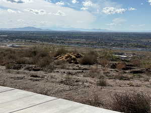 View of mountain backdrop