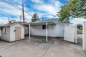 View of shed