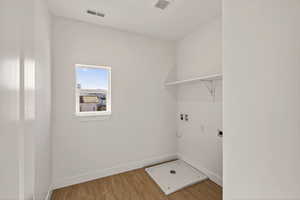 Upstairs Laundry room