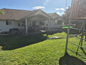 Back of house featuring a patio
