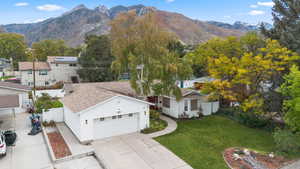 View of mountain backdrop