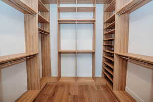 Hope there's enough room to share... kidding, this closet is huge!