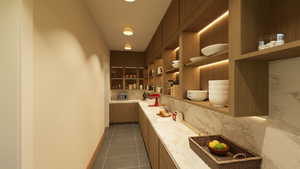 Spacious Butlers Pantry